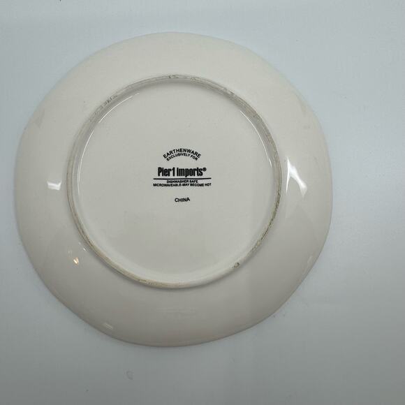 Pier 1 sandpiper bird ocean 8" plates (4) - Picture 11 of 11